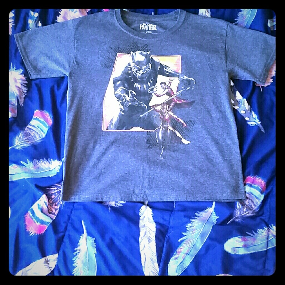 Black panther shirt